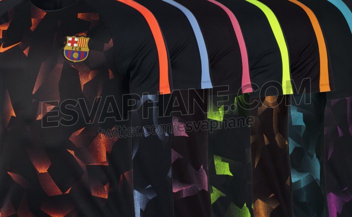 Nike 2017-2018 Alternatif Maç Önü Formaları SIZDI         Nike 2017-2018 Europe Pre Match Shirts LEAKED